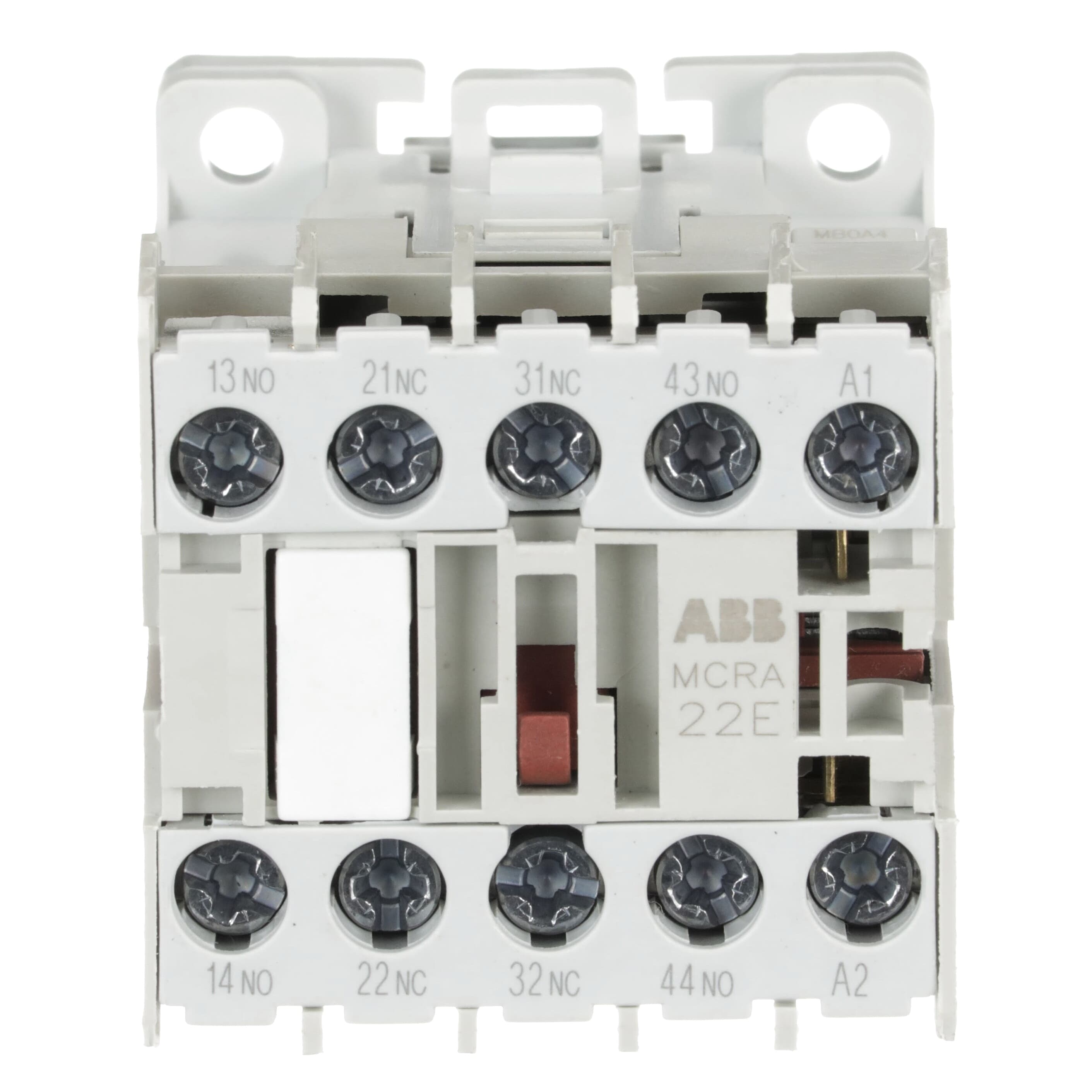 MCRA022AT4Mini Contactor Relay120 V AC2NO2NCScrew Terminals — photo 2 of 4 MCRA022AT4Mini Contactor Relay120 V AC2NO2NCScrew Terminals — photo 2 of 4