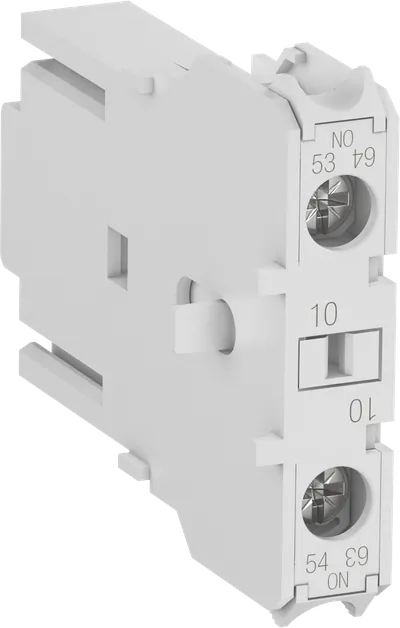 MARL101ARS Auxiliary Contact 1NC ring tongue terminal, side mounted