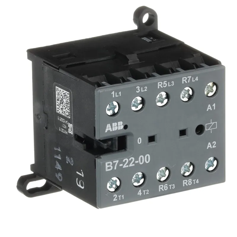 Mini Contactor B7 220 ... 240 V AC - 2 NO - 2 NC - Screw Terminals — photo 4 of 4