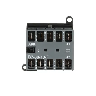 Mini Contactor B7 24 V AC - 3 NO - 0 NC - Flat-Pin Connections