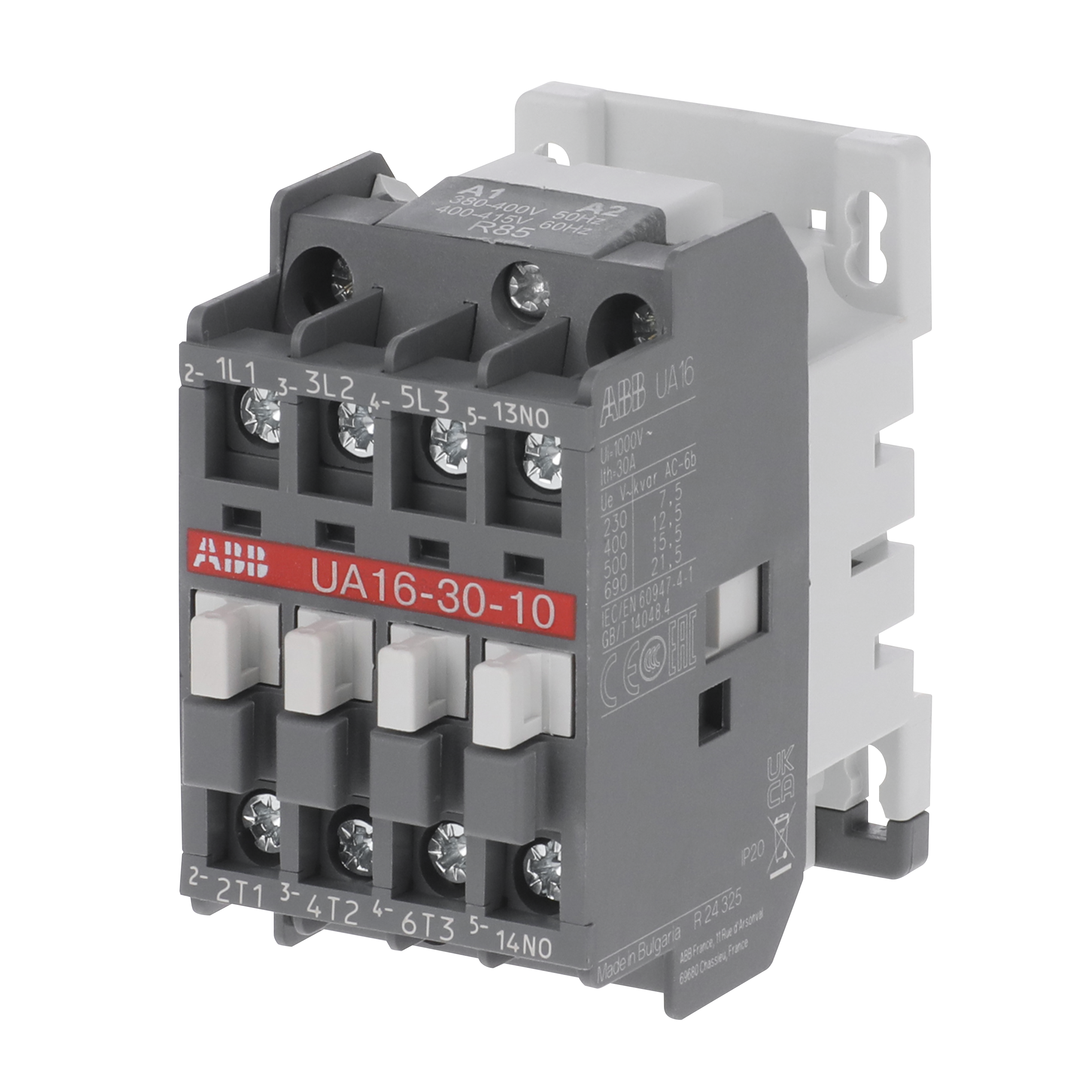 UA16-30-10 380-400V 50Hz / 400-415V 60Hz Contactor — photo 3 of 4
