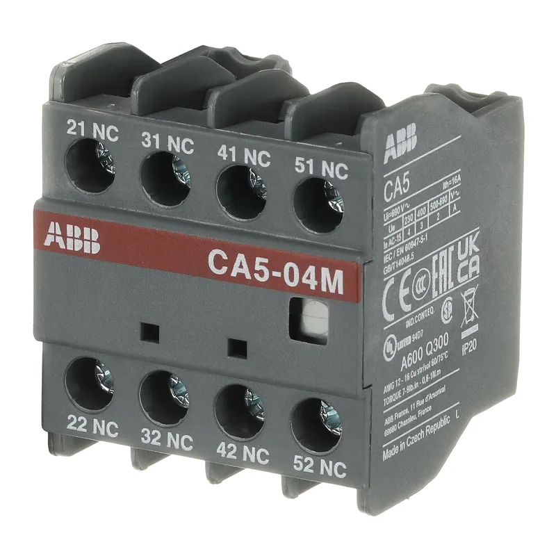 CA5-04M Auxiliary Contact Block — photo 3 of 4