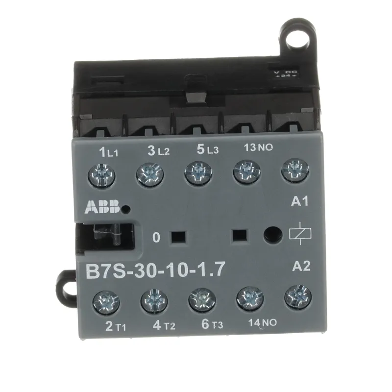 Mini Contactor B7S 24 V DC - 3 NO - 0 NC - Screw Terminals — photo 2 of 4