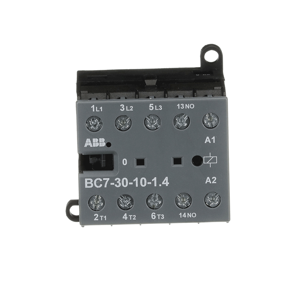 Mini Contactor BC7 24 V DC - 3 NO - 0 NC - Screw Terminals
