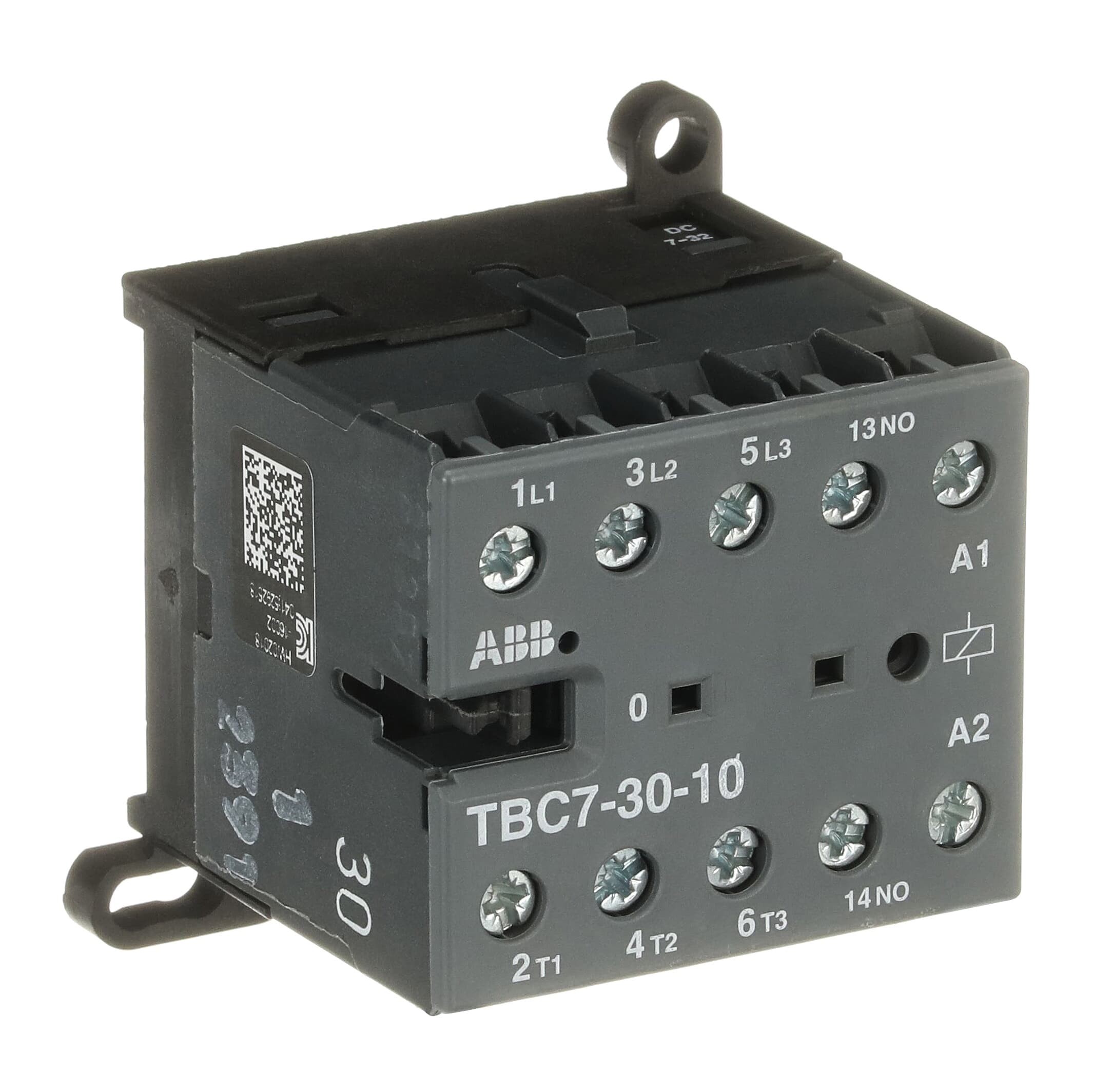 Mini Contactor TBC7 17 ... 32 V DC - 3 NO - 0 NC - Screw Terminals — photo 4 of 4