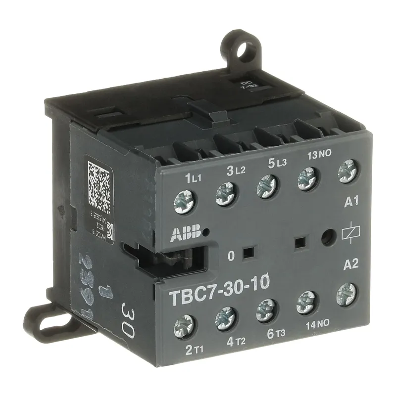 Mini Contactor TBC7 17 ... 32 V DC - 3 NO - 0 NC - Screw Terminals — photo 4 of 4