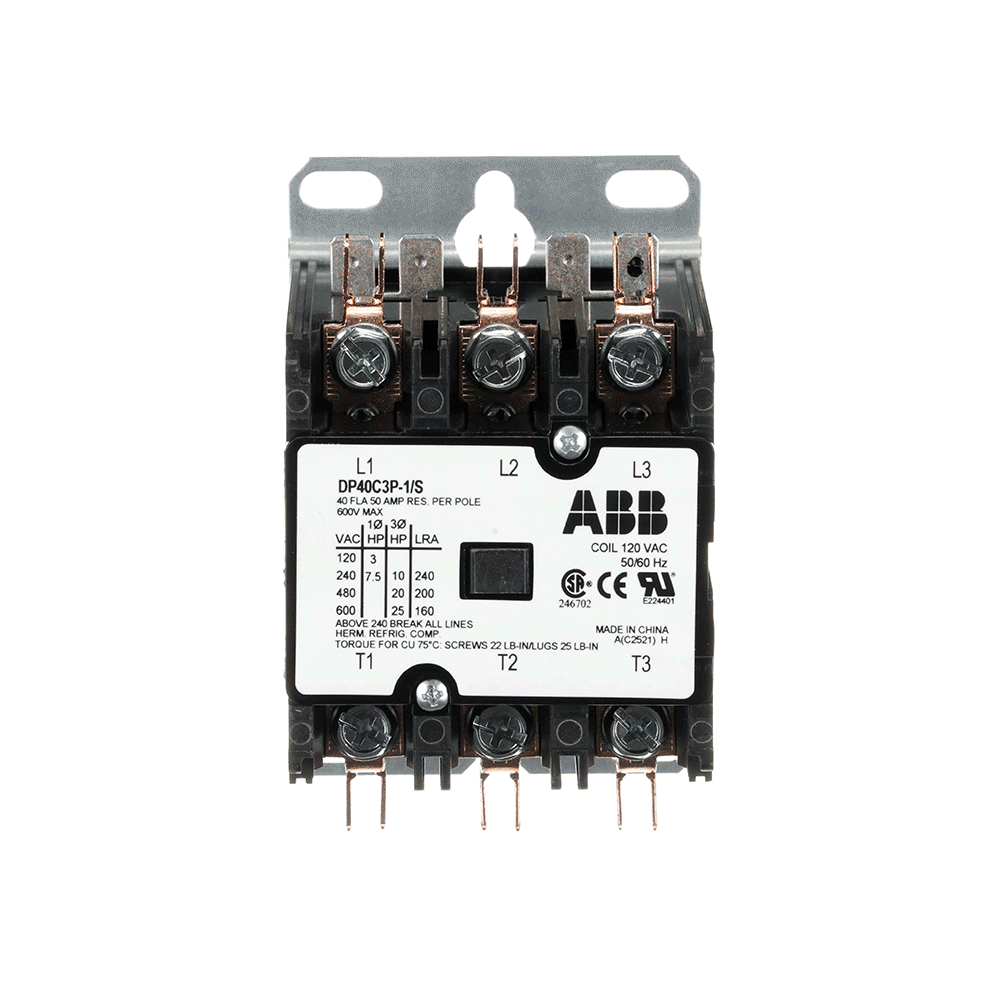DP40C3P-1/S Definite Purpose Contactors