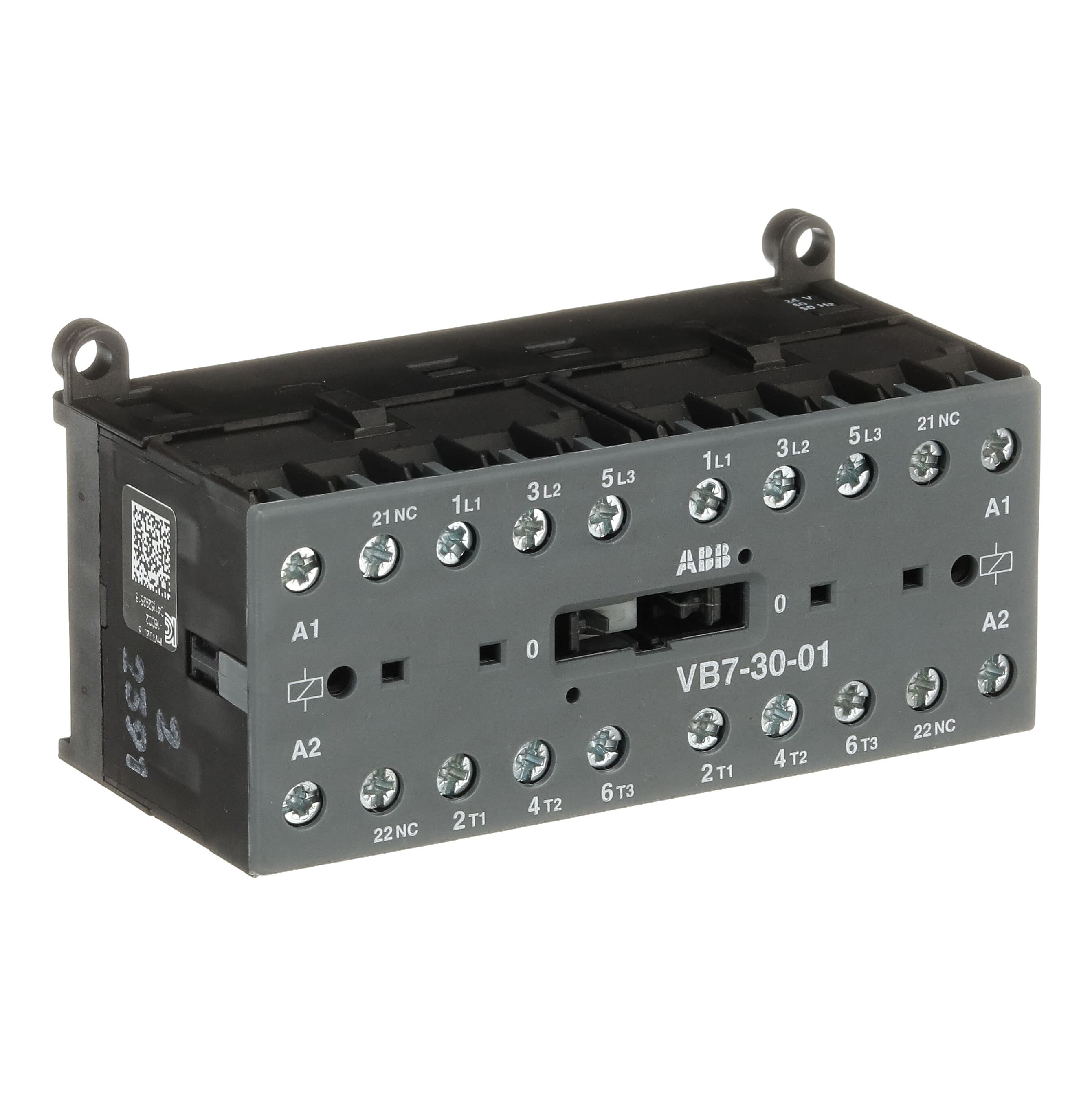Mini Reversing Contactor VB7 24 V AC - 3 NO - 0 NC - Screw Terminals — photo 4 of 4