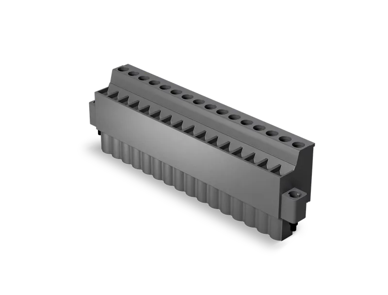 16-Pin Terminal Block, Clamping Screw