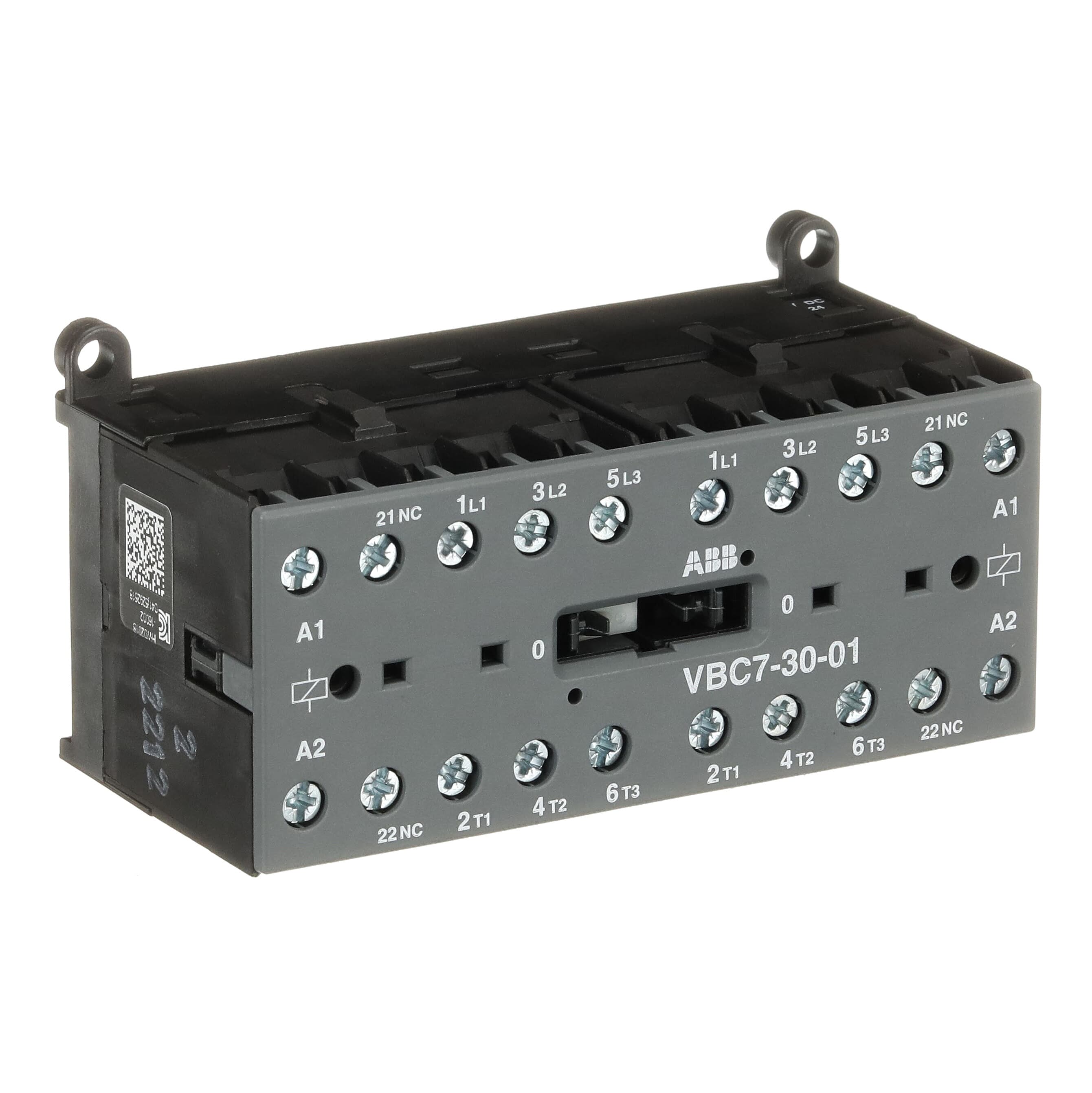 Mini Reversing Contactor VBC7 24 V DC - 3 NO - 0 NC - Screw Terminals — photo 4 of 4