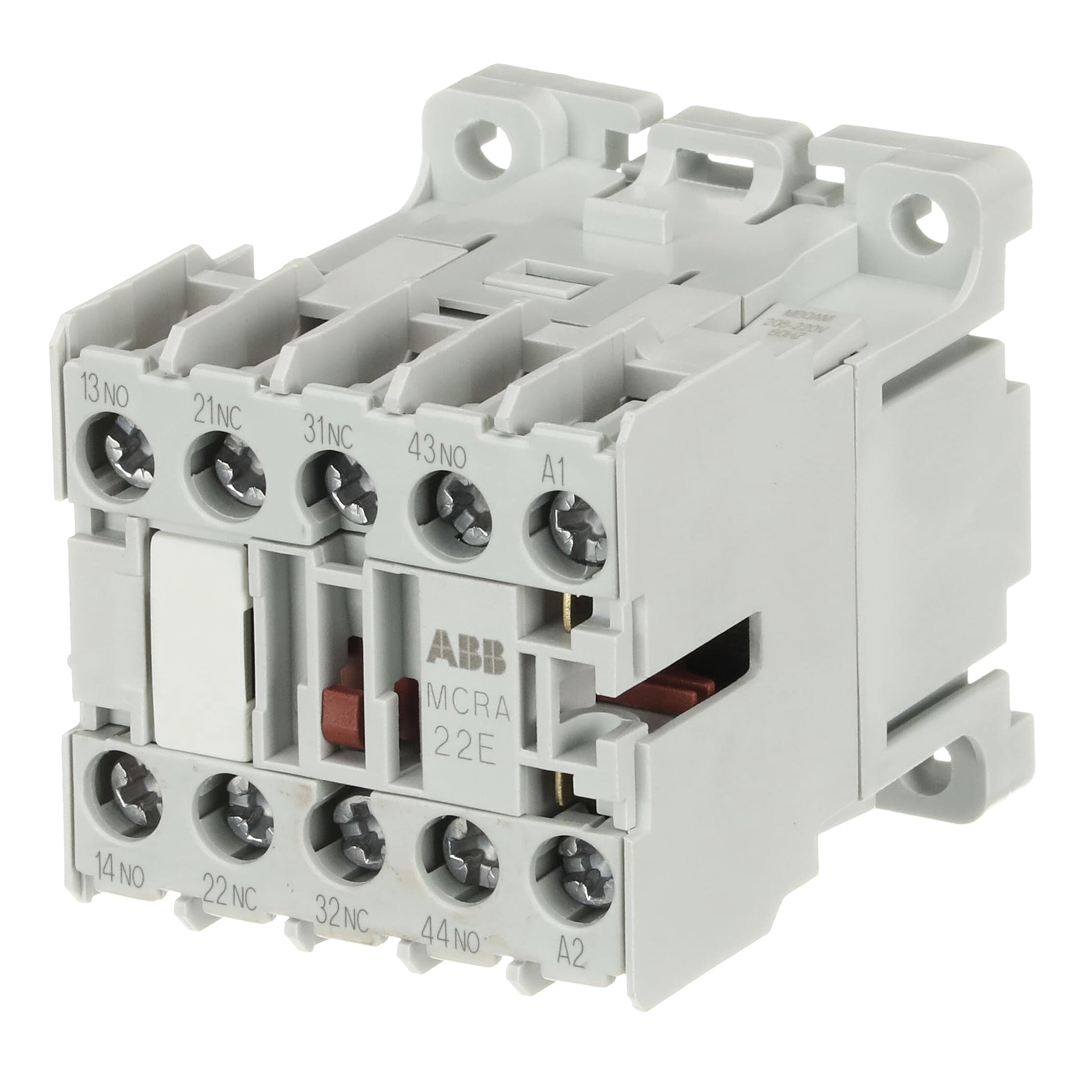 MCRA022ATMMini Contactor Relay60 Hz 208 ... 220 V AC2NO2NCScrew Terminals — photo 3 of 4