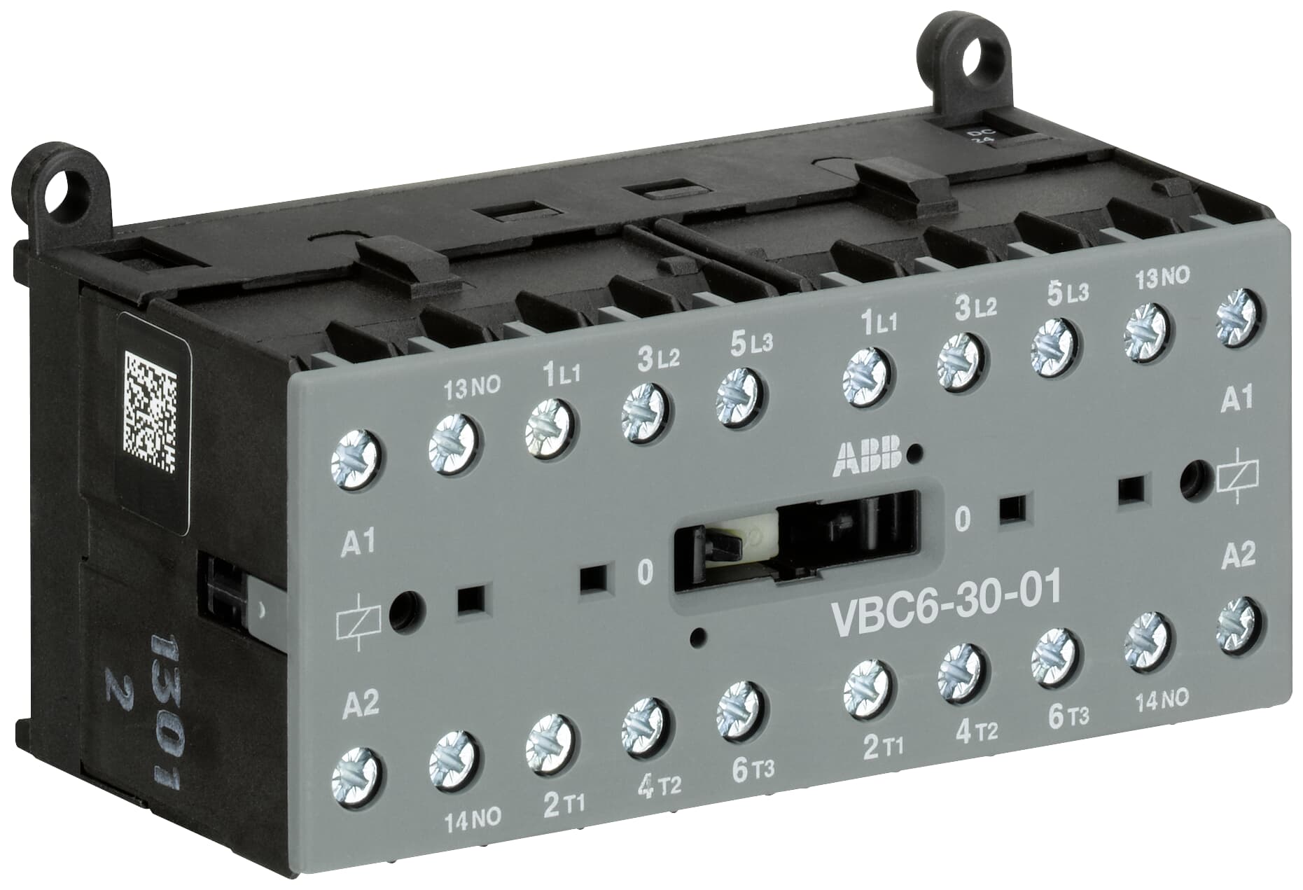 Mini Reversing Contactor VBC6 12 V DC - 3 NO - 0 NC - Screw Terminals — photo 1 of 2 Mini Reversing Contactor VBC6 12 V DC - 3 NO - 0 NC - Screw Terminals — photo 1 of 2