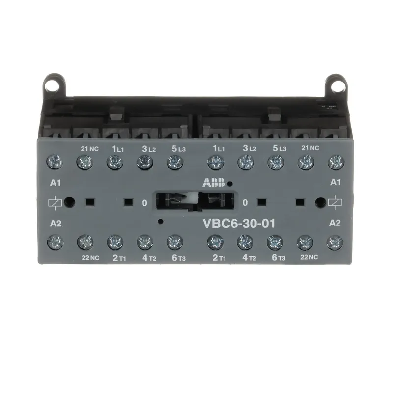 Mini Reversing Contactor VBC6 24 V DC - 3 NO - 0 NC - Screw Terminals — photo 2 of 4
