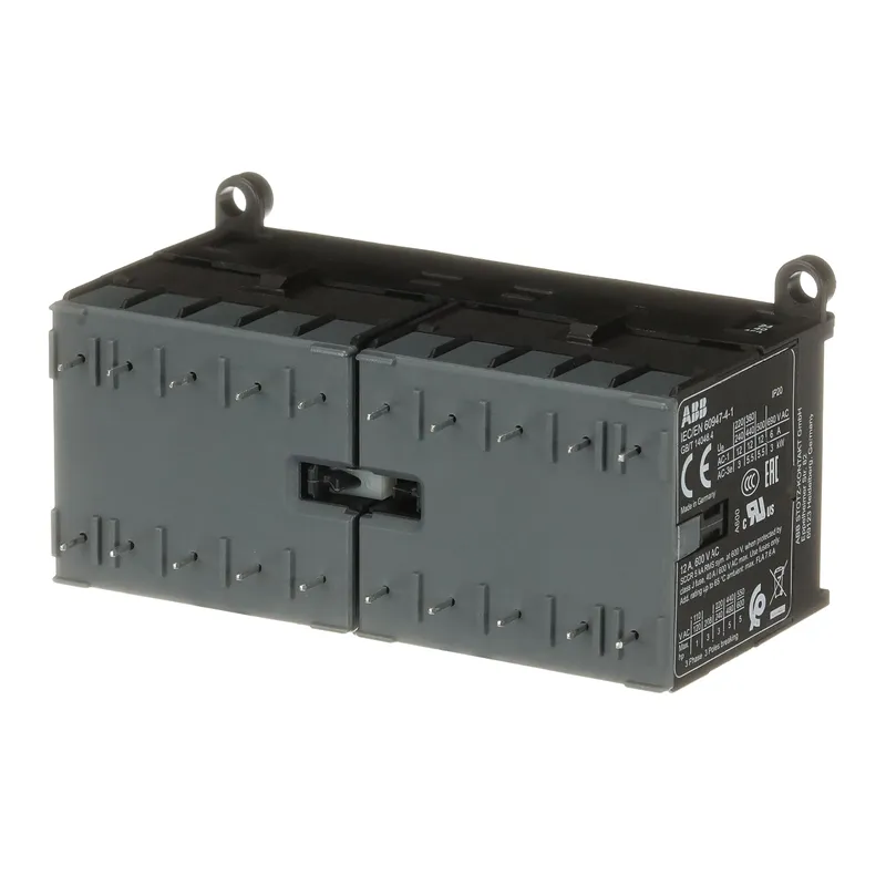 Mini Reversing Contactor VB7 24 V AC - 3 NO - 0 NC - Soldering Pins — photo 3 of 4