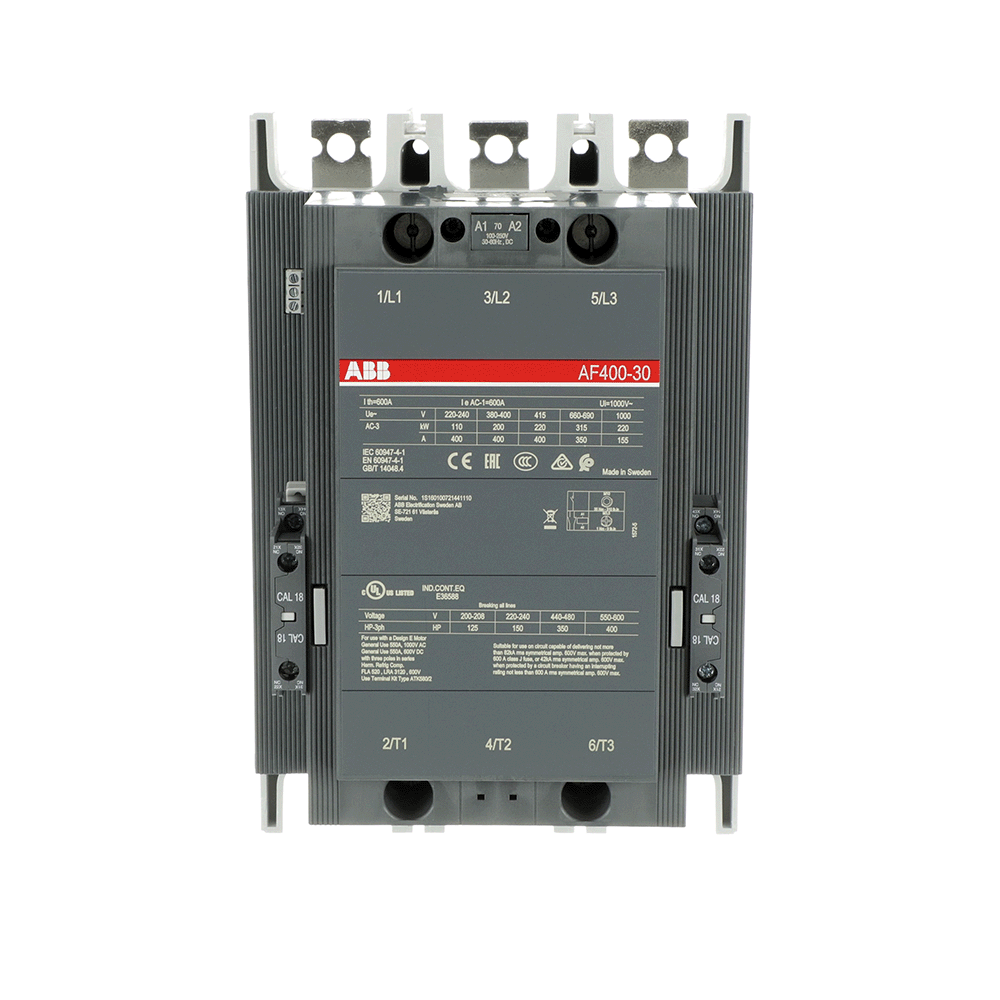 AF400-30-22-70 100-250V 50/60Hz / 100-250V DC Contactor — photo 1 of 4
