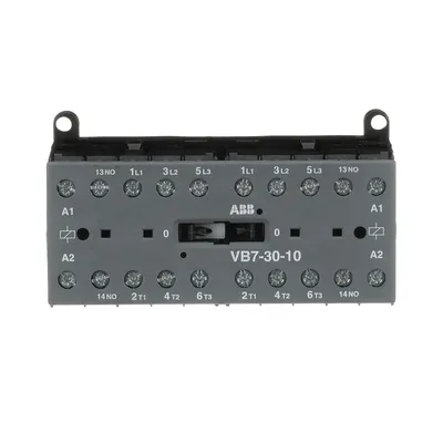 Mini Reversing Contactor VB7 110 ... 127 V AC - 3 NO - 0 NC - Screw Terminals