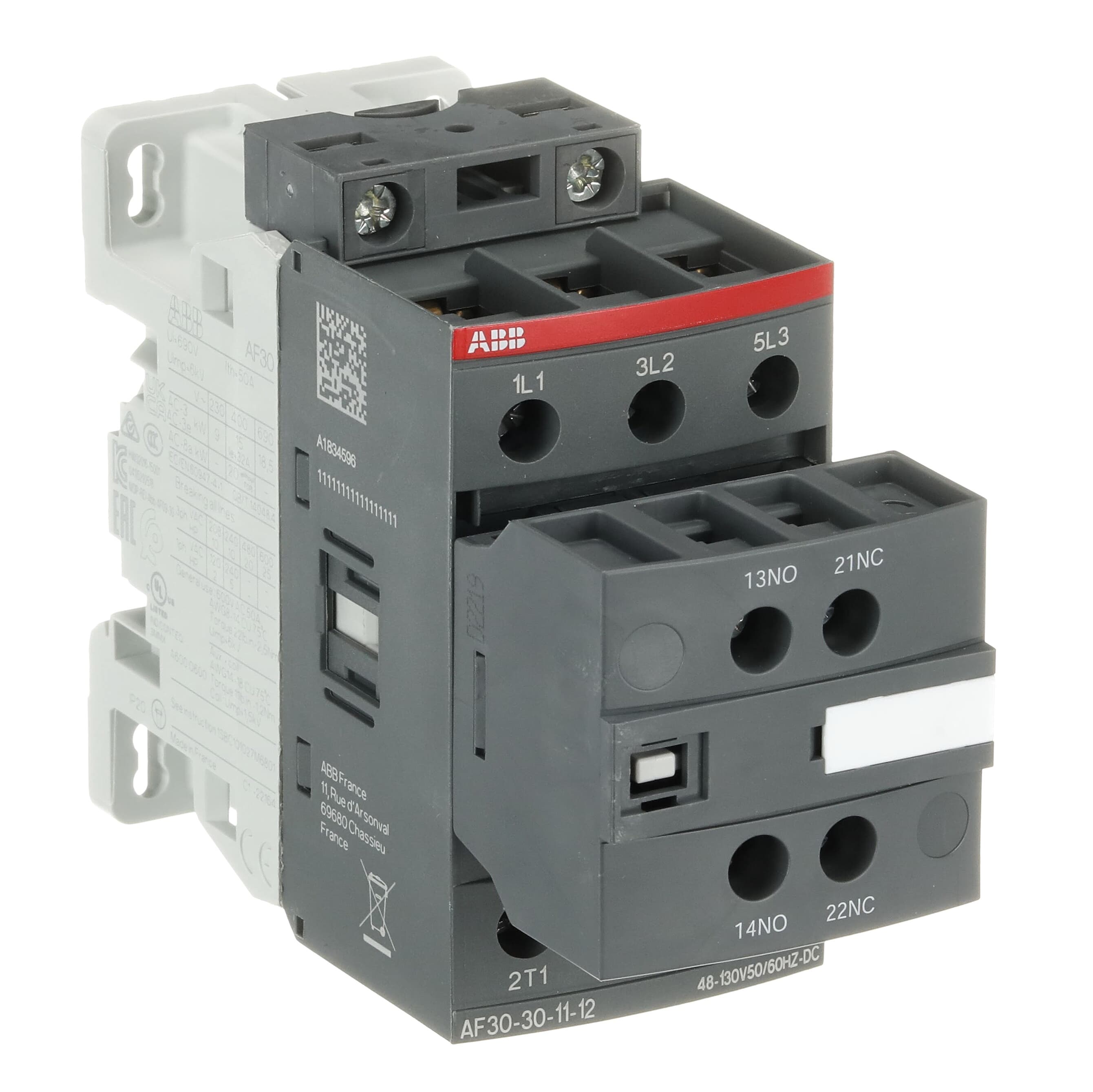 AF30-30-11-12 48-130V50/60HZ-DC Contactor — photo 4 of 4