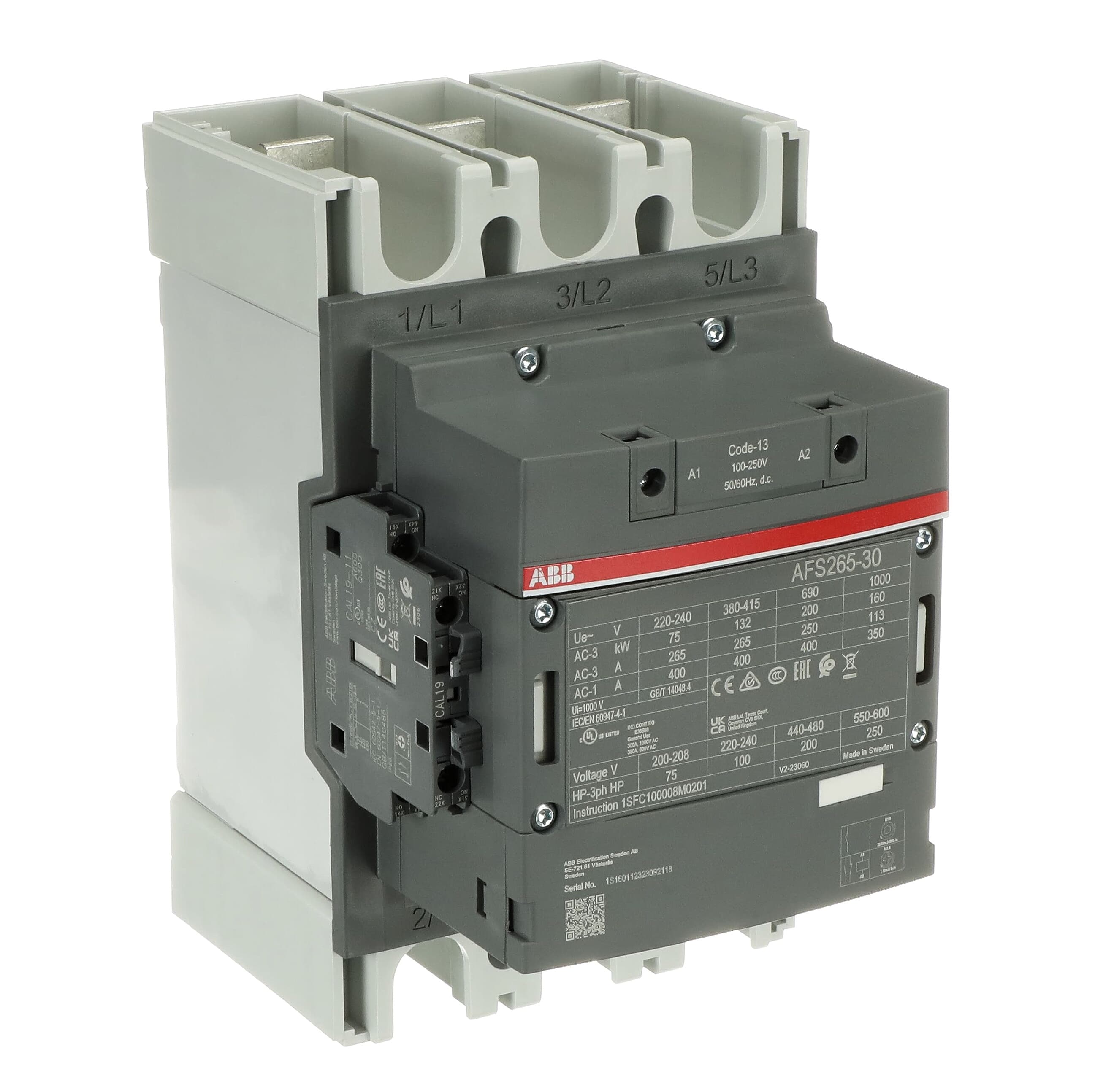AFS265-30-12-13 Block Contactor — photo 4 of 4 AFS265-30-12-13 Block Contactor — photo 4 of 4