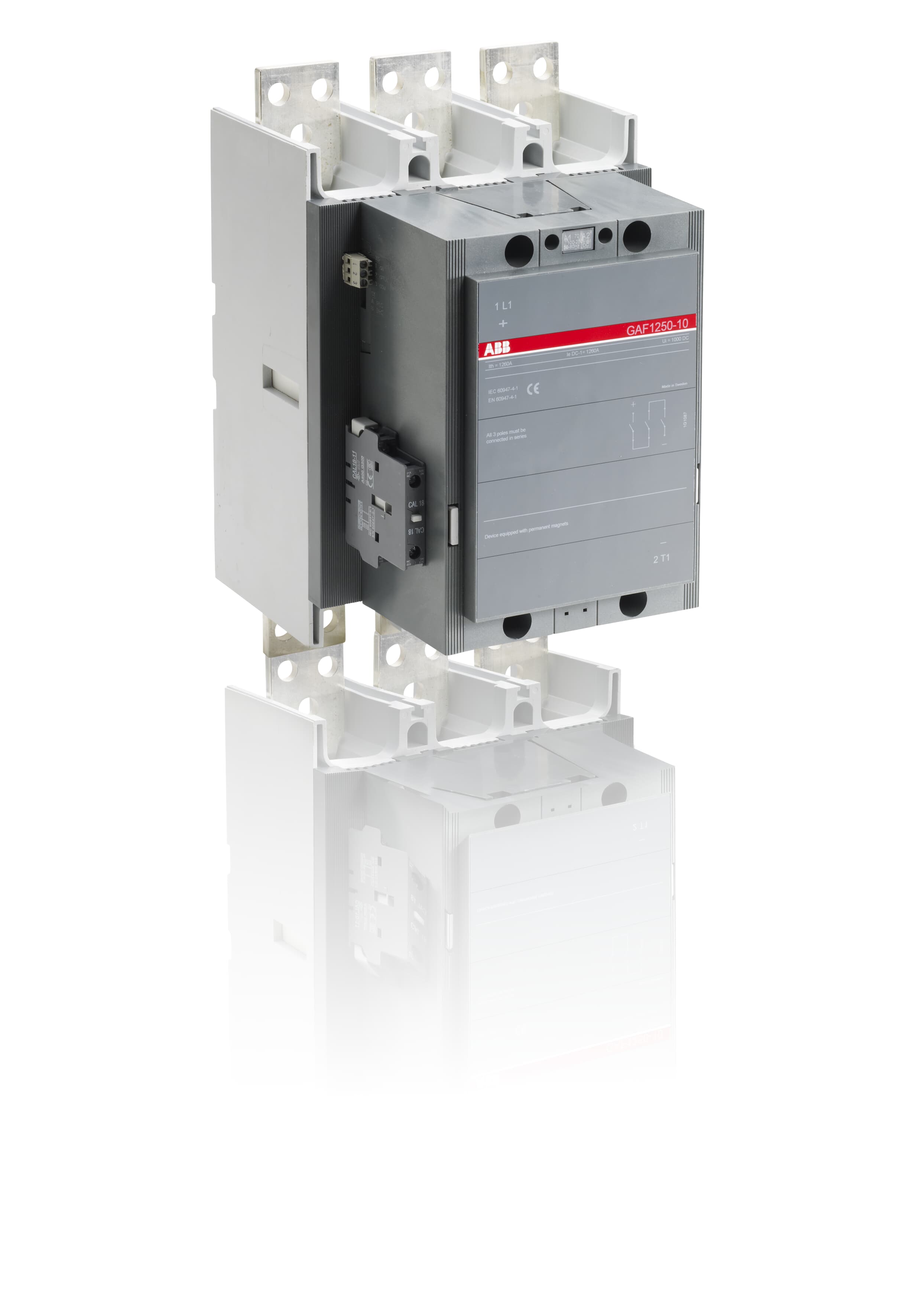 GAF1250-10-11 250-500V 50/60Hz / 250-500V DC Contactor