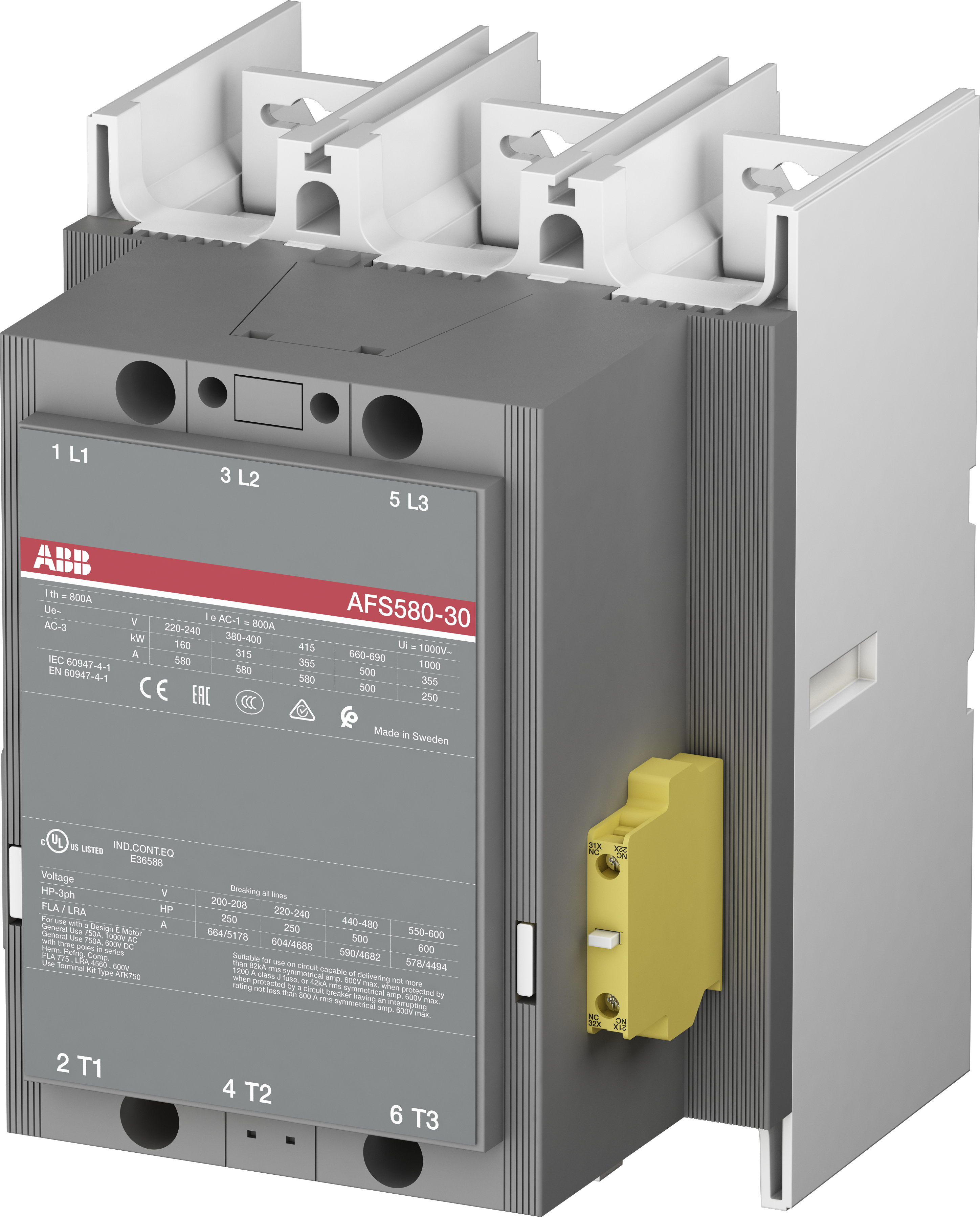 AFS580-30-12-70 Block Contactor