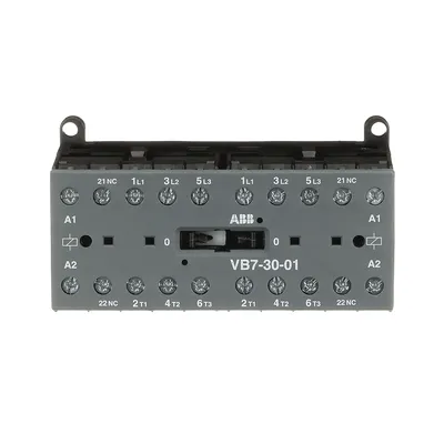 Mini Reversing Contactor VB7 220 ... 240 V AC - 3 NO - 0 NC - Screw Terminals
