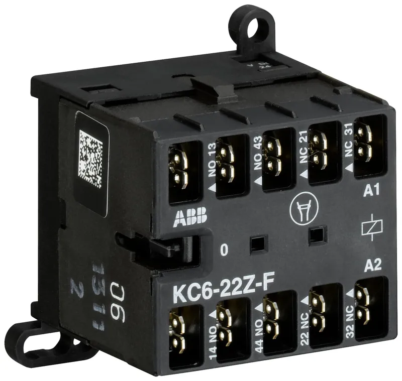 KC6-22Z-F-05Mini Contactor Relay220 ... 240 V DC2NO2NCFlat-Pin Connections — photo 1 of 2