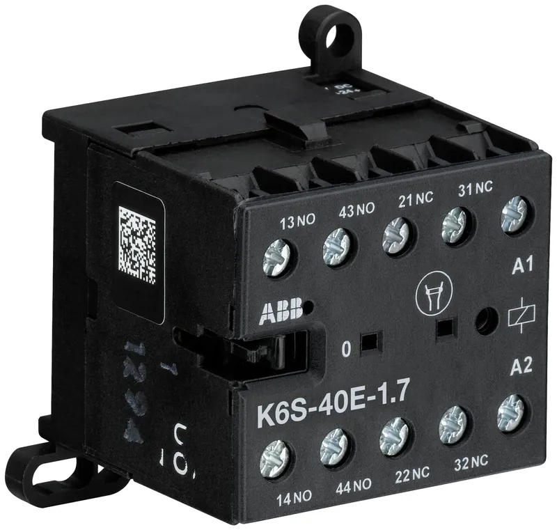 K6S-40E-1.7-71Mini Contactor Relay24 V DC4NO0NCScrew Terminals — photo 1 of 2