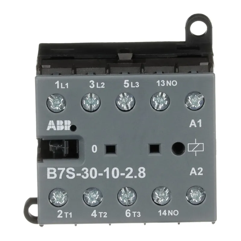 Mini Contactor B7S 17 ... 32 V DC - 3 NO - 0 NC - Screw Terminals — photo 2 of 4