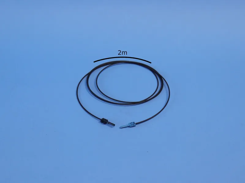POF-Plastic Fibre Optic single 2m; POF-Plastic Fibre Optic cables single (for Ring Configuration) 2 m