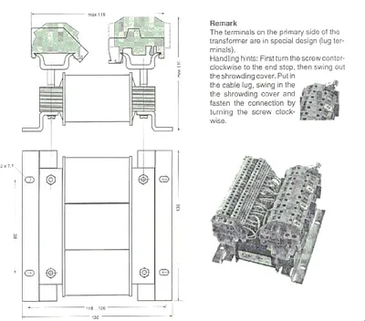 T90; TRANSFORMER FOR GALVANIC ISOLA
