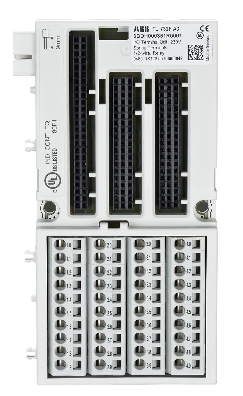 TU 732F I/O Terminal Unit, 230 VAC