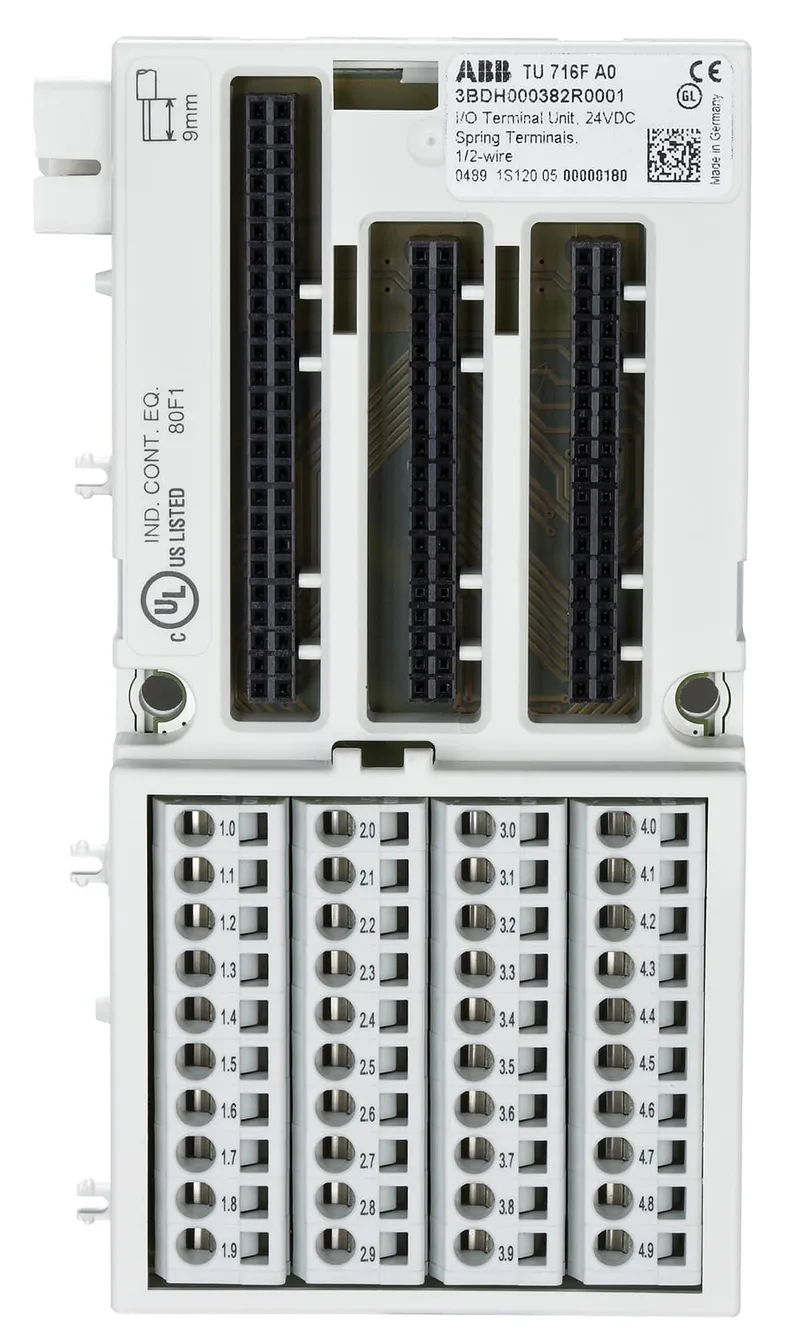 TU 716F I/O Terminal Unit, 24 VDC
