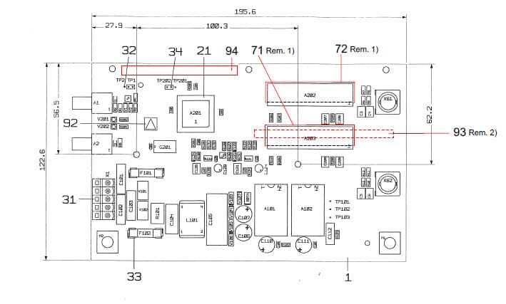 UP C325 AE01 Fieldbus opto interface