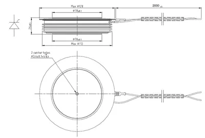 3BHS126938 Thyristor 3" Specification