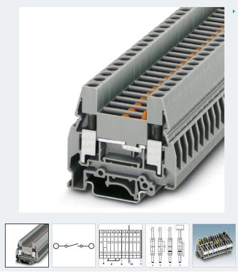 TERMINAL-BLOCK URTK/S-BEN-10-GR