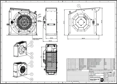 M61: Fan Unit RG31C 50/60Hz ErP15