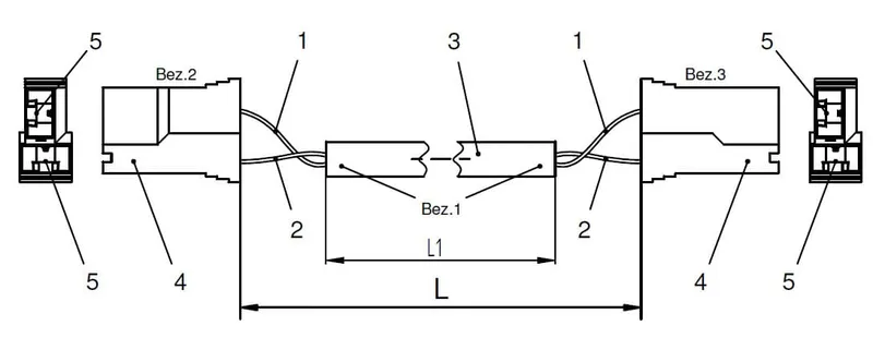 M01: UN6M UNL133 Cable for CT 154cm