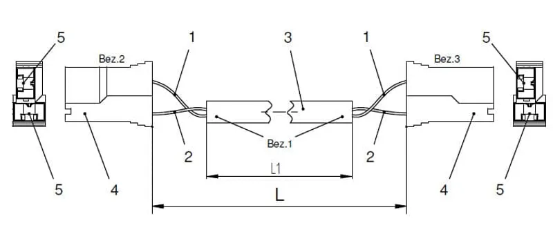 M01: UN6M UNL133 Cable for CT 178cm