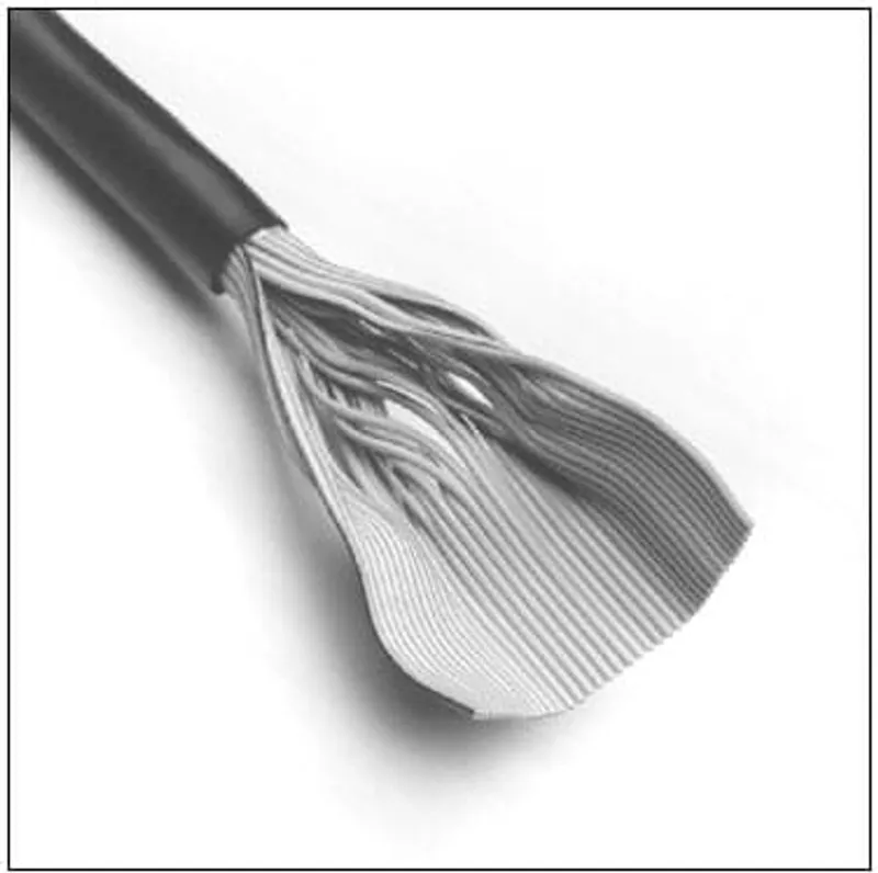 M01: UN6M Round Jacketed Flatcable 20p