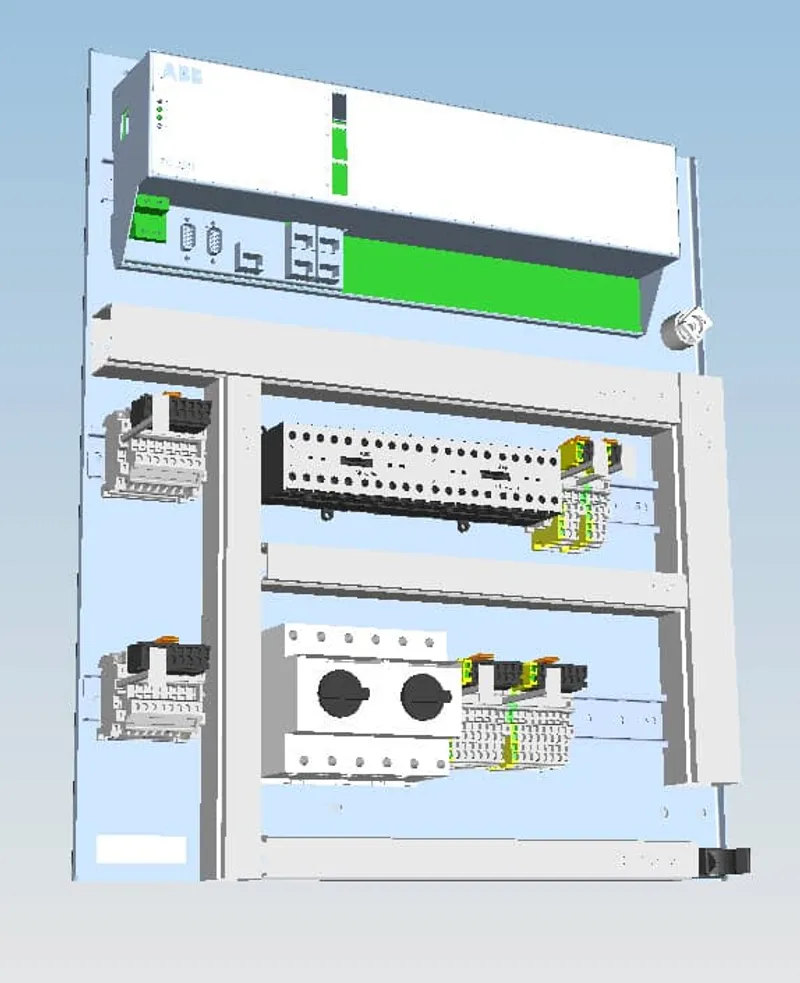 M01: UN6 Motor Prot. ASM Door single