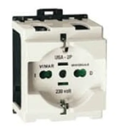 VIMAR 09967, 2P-16A universal DIN rail