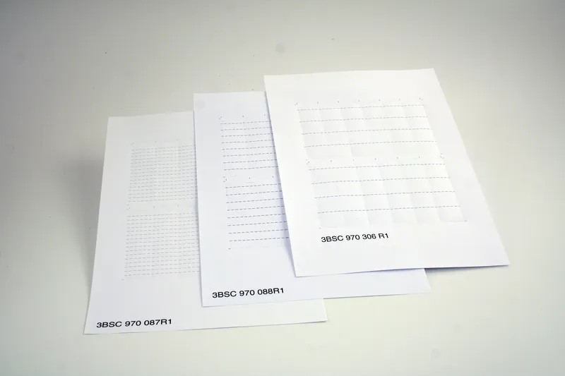 Extra, Front label set I/O-box 8 ch