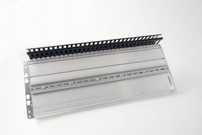 RM550 Al-profile with DIN Rail, C. Duct, 24"