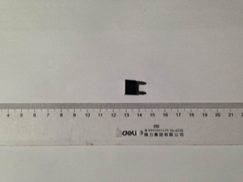FUSE, MINI 1A(BLACK) — photo 1 of 2