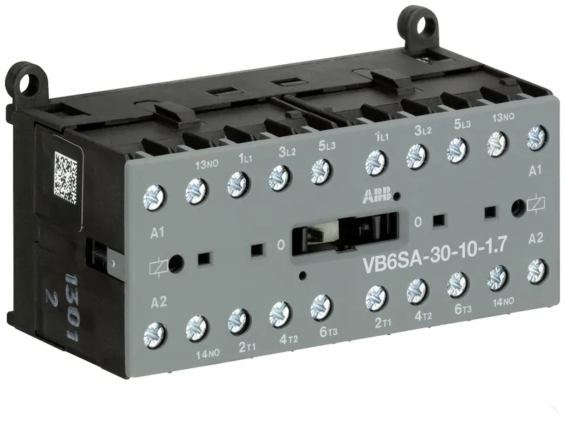Mini Reversing Contactor VB6SA 24 V DC - 3 NO - 0 NC - Screw Terminals — photo 1 of 2