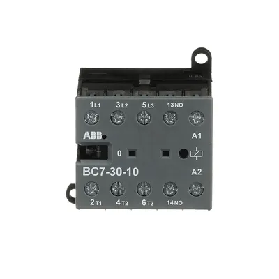 Mini Contactor BC7 220 ... 240 V DC - 3 NO - 0 NC - Screw Terminals