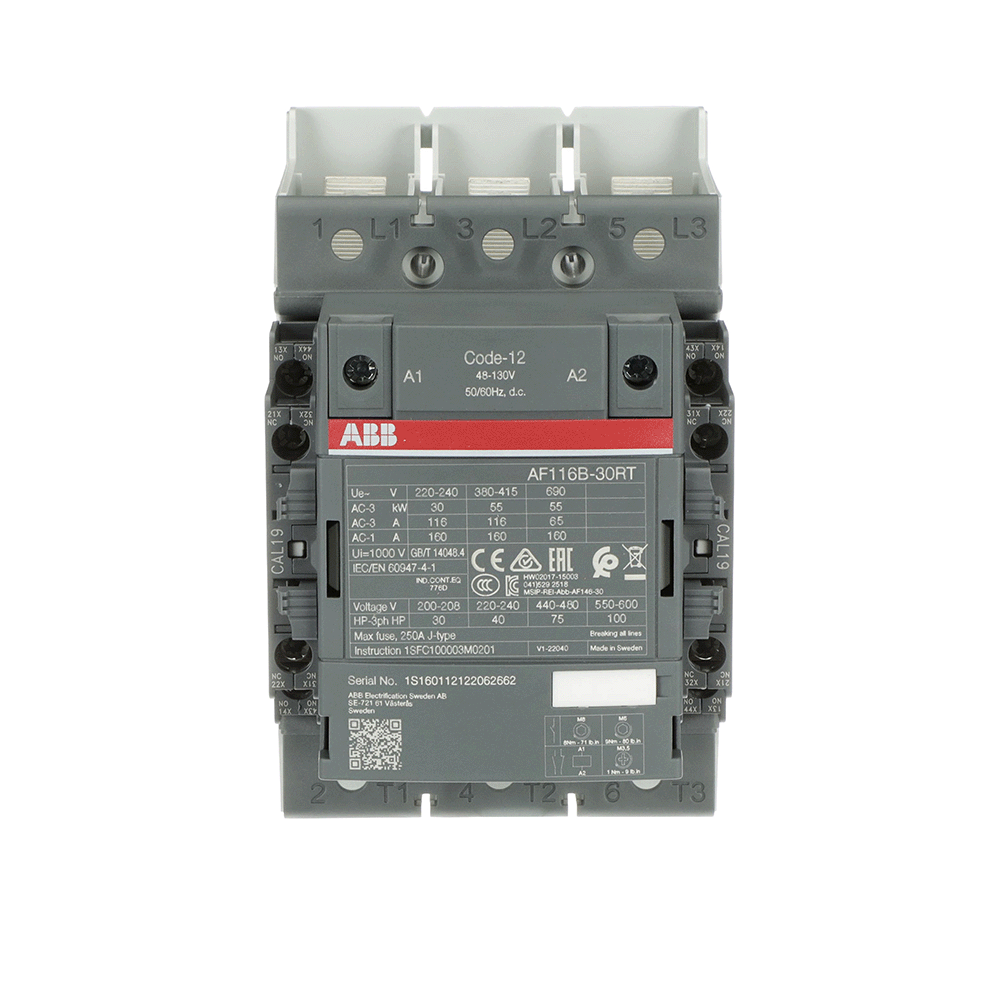 AF116B-30-22RT-12 Contactor — photo 1 of 4