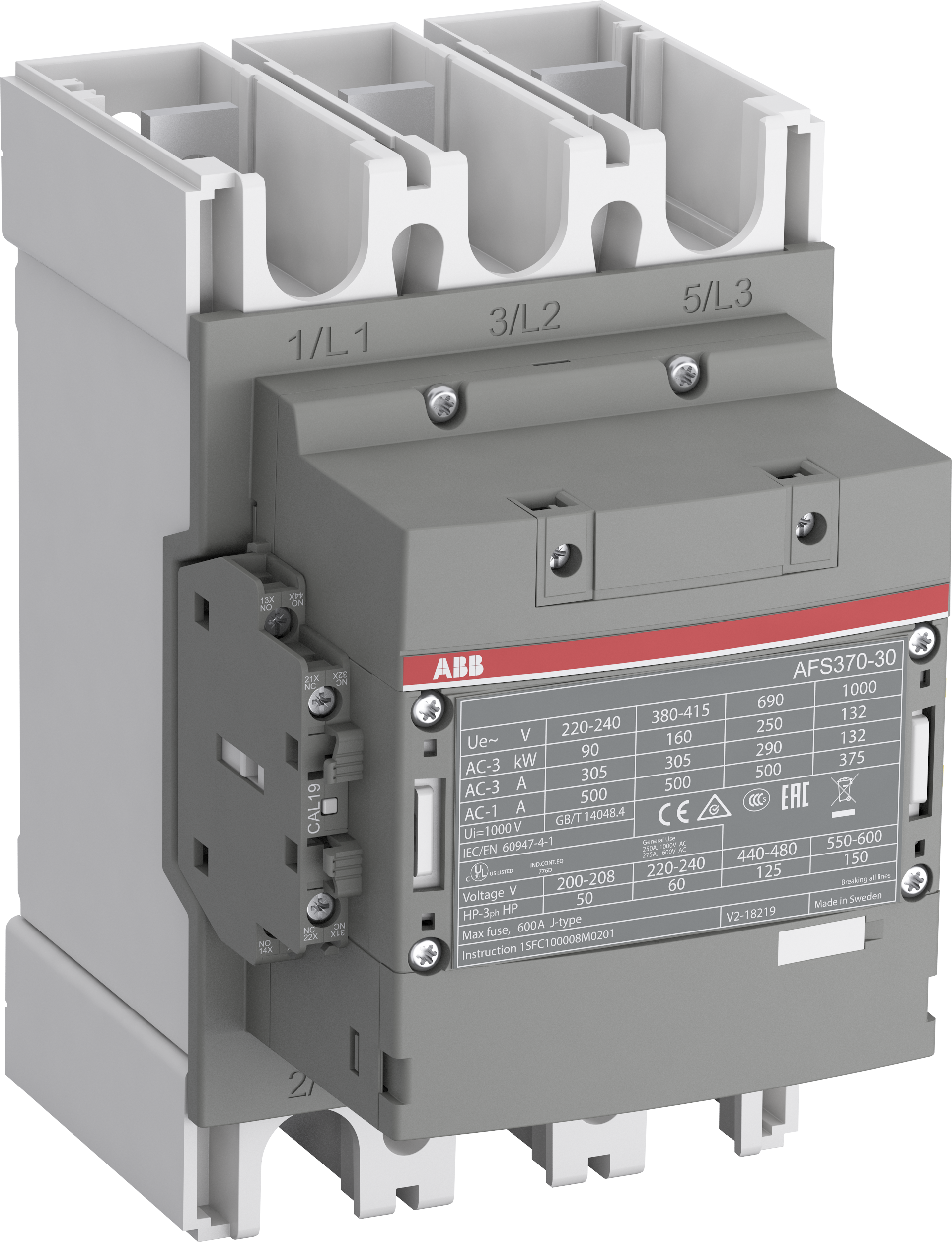 AFS370-30-12-11 Block Contactor