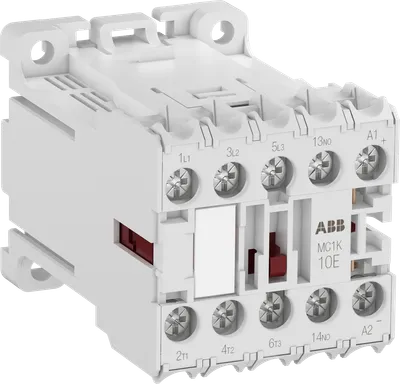 Mini Contactor MC1 24 V DC - 3 NO - 0 NC - Screw Terminals