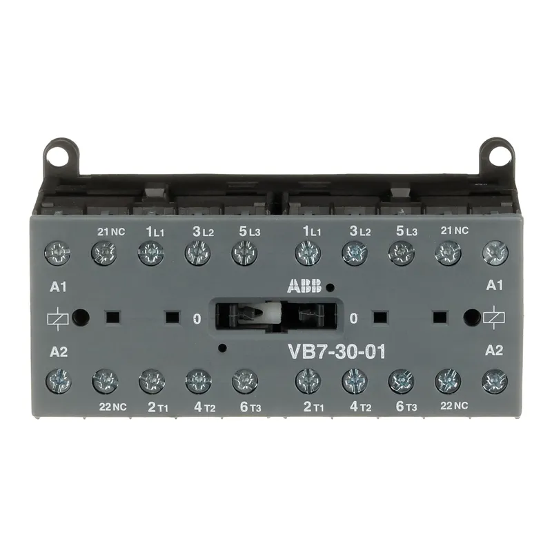Mini Reversing Contactor VB7 220 ... 240 V AC - 3 NO - 0 NC - Screw Terminals — photo 2 of 4
